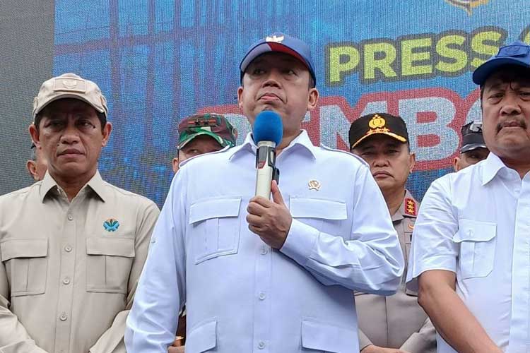 Menteri Agraria dan Tata Ruang (ATR)/Kepala Badan Pertanahan Nasional (BPN) Nusron Wahid. (FOTO: ANTARA/Azmi Samsul Maarif)