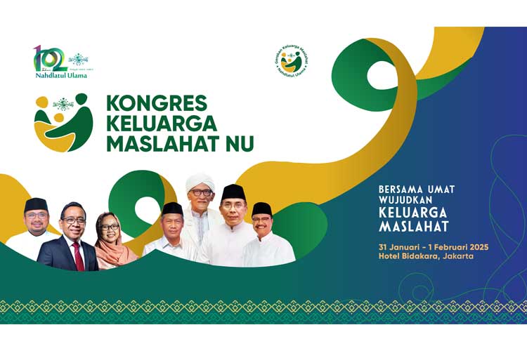 PBNU Gelar Kongres dan Festival Keluarga Maslahat NU di Jakarta, Ini Rangkaian Acaranya