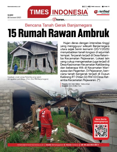 Edisi Rabu, 22 Januari 2025: E-Koran, Bacaan Positif Masyarakat 5.0