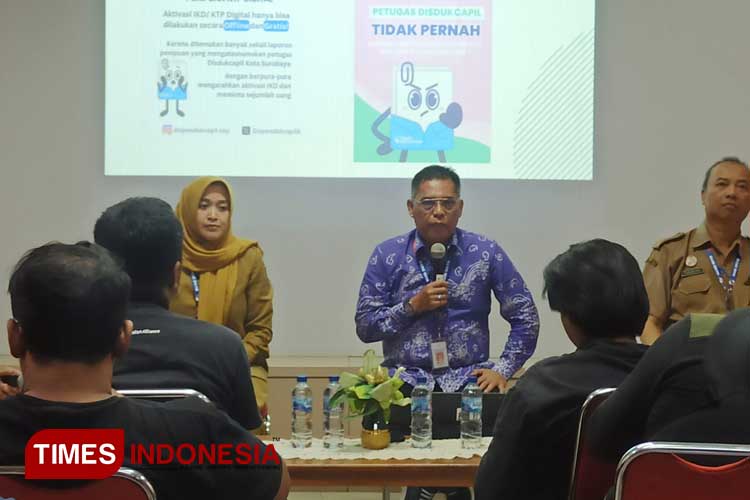 Kadispendukcapil Imbau Warga Surabaya Waspada Penipuan Aktivasi IKD