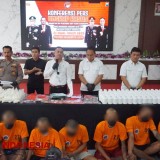 Dukung Asta Cita Presiden, Polres Mojokerto Kota Berhasil Gulung Pengedar Narkoba