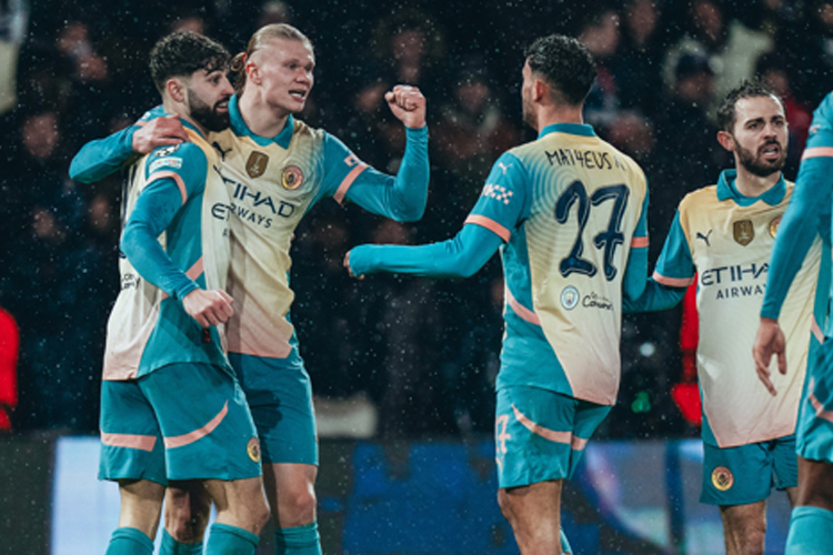 Manchester City dalam posisi sulit usai kalah dari PSG di Liga Champions. (Foto: Manchester City)