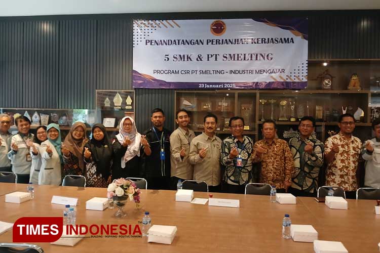 Lima SMK di Gresik Jalin Kerja Sama dengan Industri