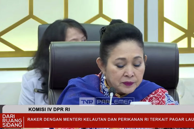 Soal Pagar Laut, Titiek Soeharto Bilang Ini ke Menteri Trenggono