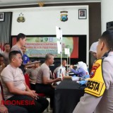 Cek Kesehatan, Polresta Banyuwangi Pastikan Personel Prima dalam Melayani Masyarakat