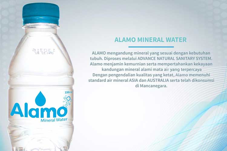 Alamo Mineral: Air Mineral Alami yang Memancarkan Aura Positif dan Kesehatan Alami