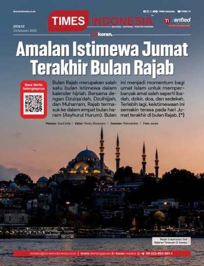 	Edisi Jumat, 24 Januari 2025: E-Koran, Bacaan Positif Masyarakat 5.0