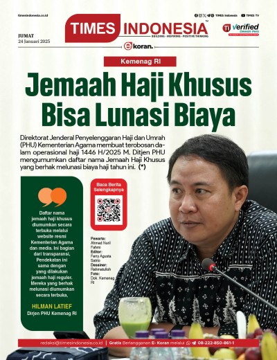 	Edisi Jumat, 24 Januari 2025: E-Koran, Bacaan Positif Masyarakat 5.0