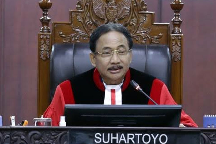 Suhartoyo, Hakim Mahkamah Konstitusi RI. (Foto: Doc MKRI)