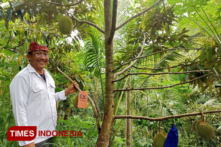 Ketua PS4 Red Durio Agro Banyuwangi, Eko Mulyanto. (FOTO : Ikromil Aufa/TIMES Indonesia).