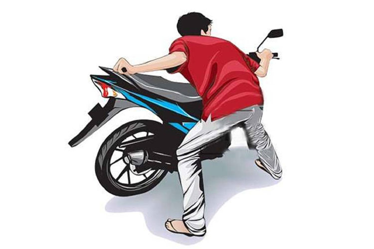 Ilustrasi - Pencurian motor (Foto: net)