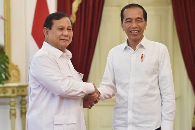 Presiden Prabowo Subianto bersama Jokowi. (FOTO: Setkab)