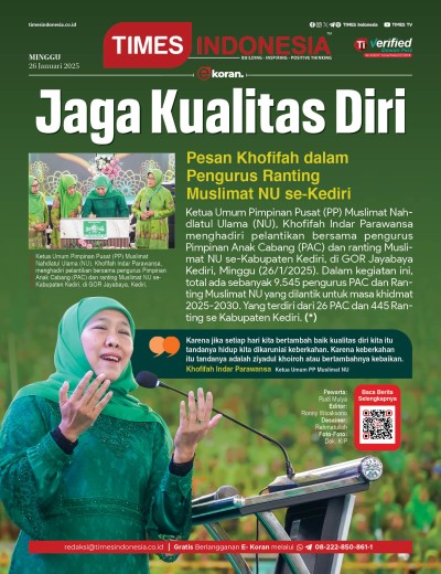 	Edisi Minggu, 26 Januari 2024: E-Koran, Bacaan Positif Masyarakat 5.0