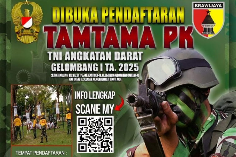 Letkol (Inf) Yuda Sancoyo: Rekrutmen Prajurit Tamtama PK TNI AD 2025 Gratis