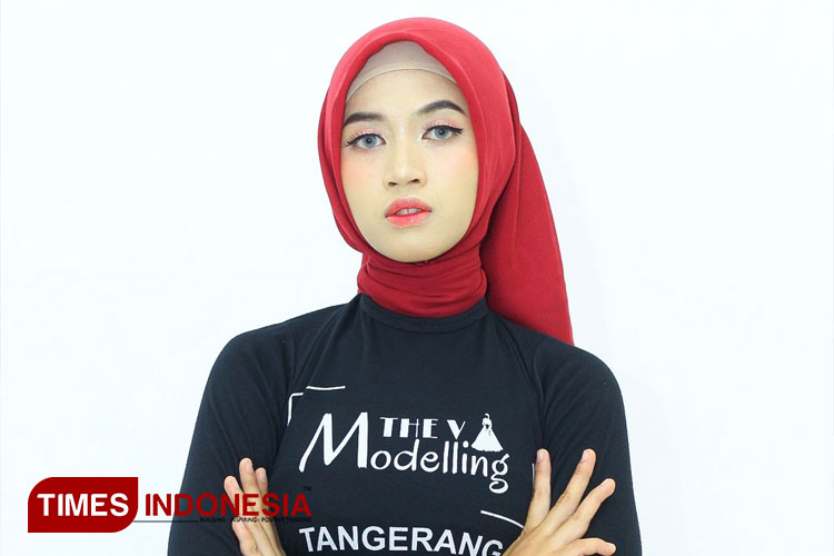 RU 2 Naldaf Fashion Week 2024, Nisfa Aulia Soleha. (FOTO: Nisfa for TIMES Indonesia)