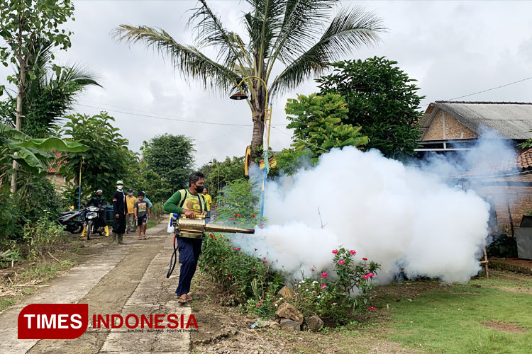 Desa Kendal Ngawi Gelar Fogging Massal untuk Cegah Penyebaran Penyakit DBD