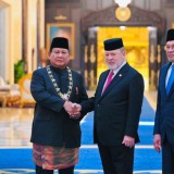 Presiden Prabowo Dianugerahi Tanda kehormatan Tertinggi Kerajaan Johor Malaysia