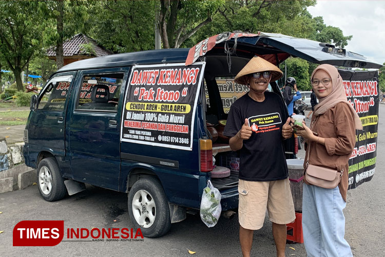 Es Dawet Kemangi Pak Itono, Legenda Kuliner Ngawi yang Tetap Eksis Sejak 2000