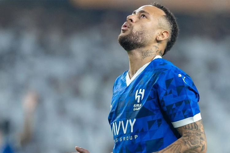 Neymar resmi berpisah dengan klub Arab Saudi, Al-Hilal. (Instagram/@neymarjr)