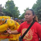 Meriahkan Imlek 2025, Warga Ngawi Gelar Pertunjukan Barongsai Gratis