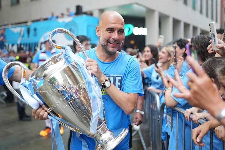 Guardiola Sebut Tekanan Finansial Bakal Dihadapi City jika Gagal di Liga Champions