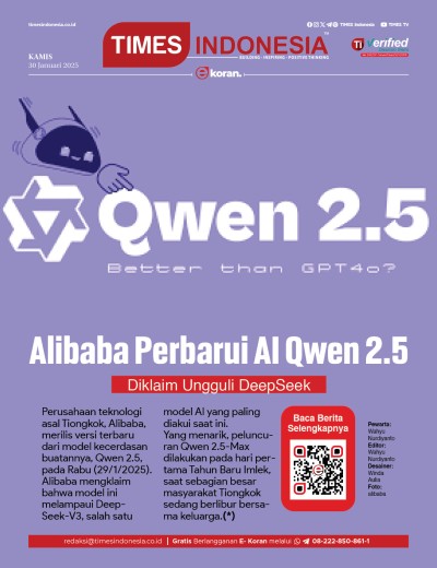 Edisi Kamis, 30 Januari 2025: E-Koran, Bacaan Positif Masyarakat 5.0