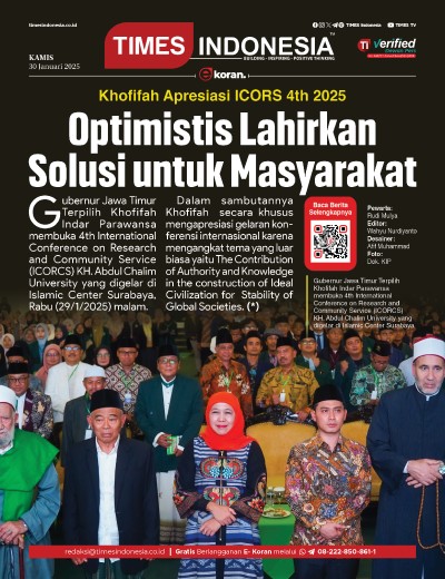 Edisi Kamis, 30 Januari 2025: E-Koran, Bacaan Positif Masyarakat 5.0