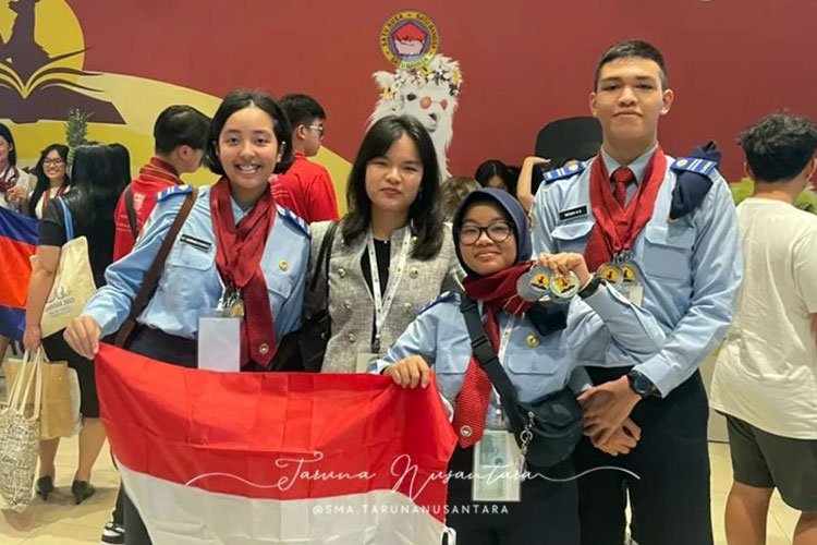 Siswa siswi SMA Taruna Nusantara. (Foto: SMA Taruna Nusantara)