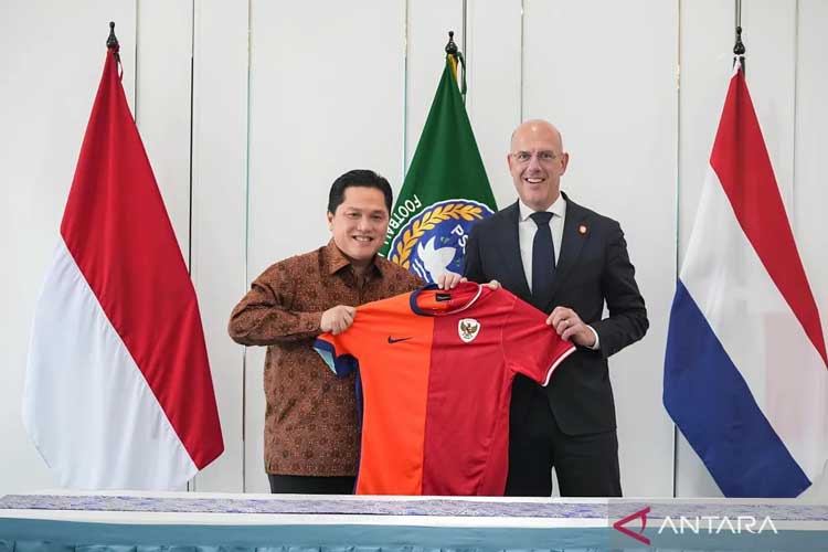 PSSI-KNVB Kolaborasi Majukan Sepak Bola Indonesia