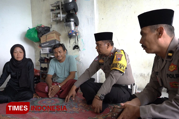 Korban Laka Laut Pantai Drini Kota Mojokerto Terima Santunan