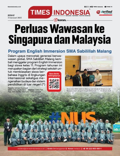 Edisi Jumat, 31 Januari 2025: E-Koran, Bacaan Positif Masyarakat 5.0