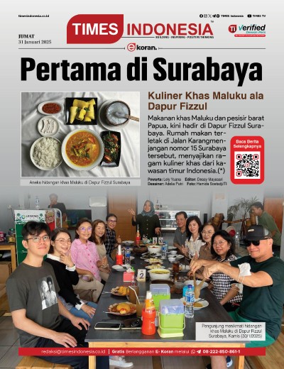 Edisi Jumat, 31 Januari 2025: E-Koran, Bacaan Positif Masyarakat 5.0