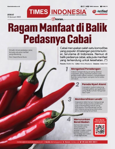 Edisi Jumat, 31 Januari 2025: E-Koran, Bacaan Positif Masyarakat 5.0