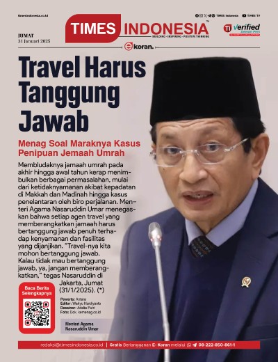 Edisi Jumat, 31 Januari 2025: E-Koran, Bacaan Positif Masyarakat 5.0