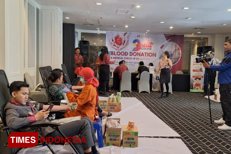 HUT ke-9, Hotel Swiss-Belinn Tunjungan Gelar Donor Darah