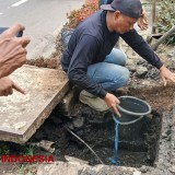 Kabel Optik Diduga Jadi Biang Kerok Genangan Air Berbau di Kota Banjar