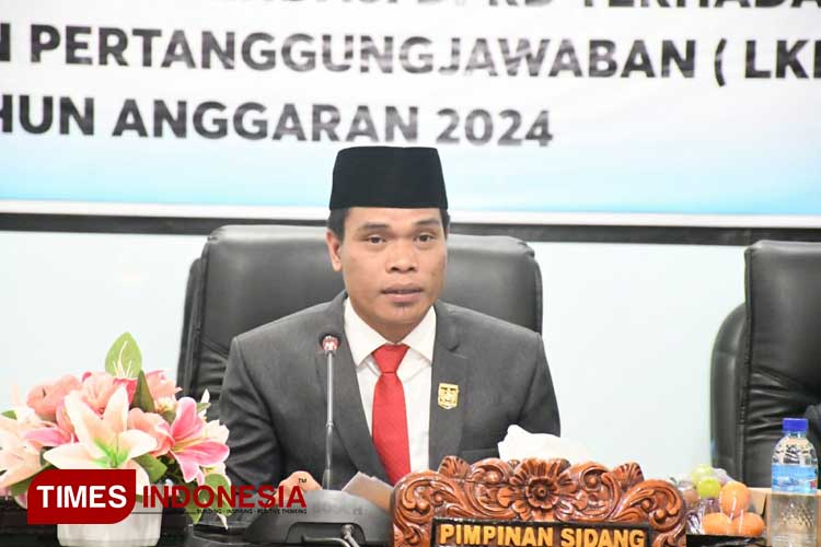 Ketua DPRD Agus Jasmani Sampaikan Rekomendasi LKPJ Bupati Lombok Utara 2024