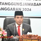 Ketua DPRD Agus Jasmani Sampaikan Rekomendasi LKPJ Bupati Lombok Utara 2024