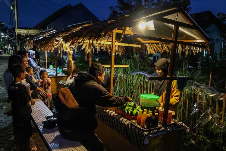 Salah satu spot tempo dulu di wisata Kampung Legenda, Surabaya. (Foto: Humas Pemkot Surabaya for TIMES Indonesia)