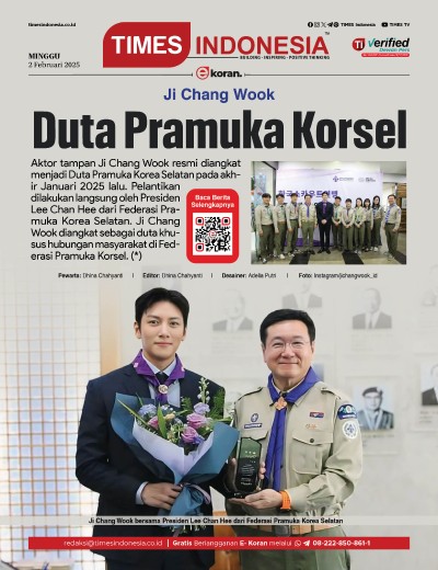 	Edisi Minggu, 2 Februari 2025: E-Koran, Bacaan Positif Masyarakat 5.0