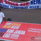 Ratusan Dosen ASN Gelar Aksi di Patung Kuda, Tuntut Pembayaran Tunjangan Kinerja Dosen