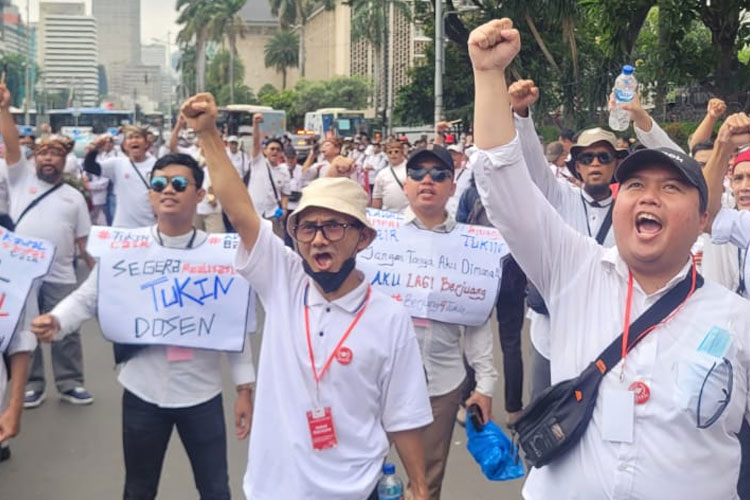 Dosen Sesalkan Pernyataan Sekjen Kemendiktisaintek Terkait Demo Tunjangan Kinerja