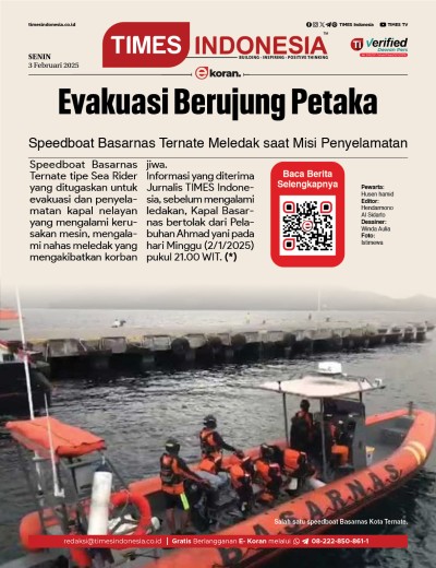 Edisi Senin, 3 Februari 2025: E-Koran, Bacaan Positif Masyarakat 5.0