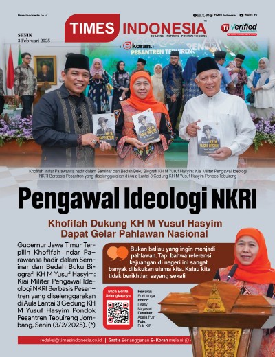 Edisi Senin, 3 Februari 2025: E-Koran, Bacaan Positif Masyarakat 5.0