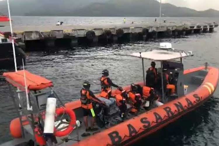 Salah satu speedboat Basarnas Kota Ternate.  (Foto: Istimewa)