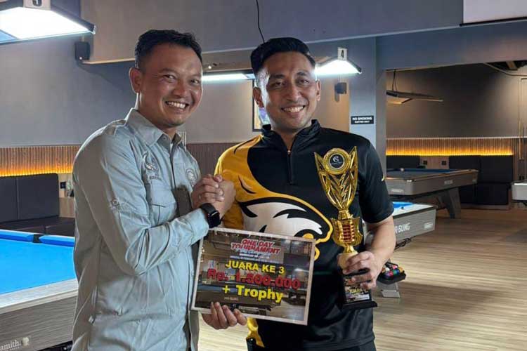 Ikuti One Day Tournament 9 Ball Championship, Cara Kapolres Majalengka Rajut Kebersamaan