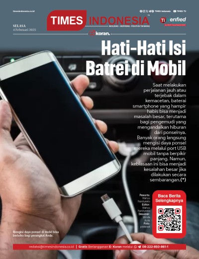 Edisi Selasa, 4 Februari 2025: E-Koran, Bacaan Positif Masyarakat 5.0