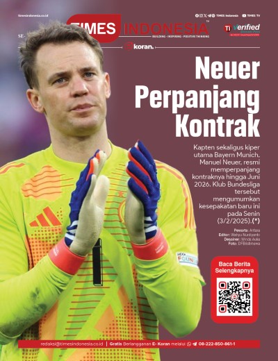 Edisi Selasa, 4 Februari 2025: E-Koran, Bacaan Positif Masyarakat 5.0