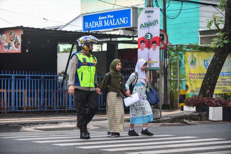 Commander Wish Pagi, Cara Kapolresta Malang Kota Sapa Warga dan Ciptakan Kamtibmas Humanis