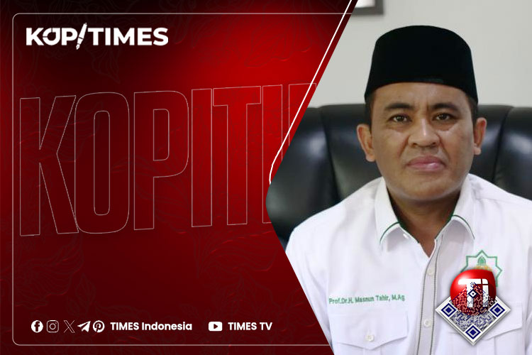 Prof. Dr. H. Masnun Tahir, M.Ag., Rektor UIN Mataram dan Ketua Forum Rektor PTKN.